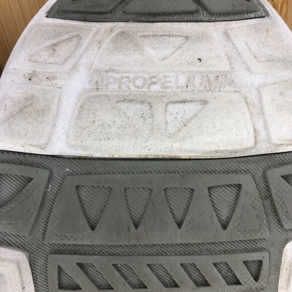 APL TECHLOOM BREEZE metallic knit mesh running sneakers Met Silver Gold  size 9 - Picture 12 of 16